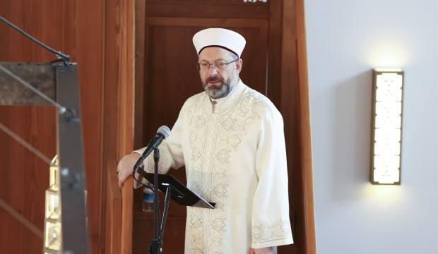 Diyanet İşleri Başkanı Ali Erbaş'tan 'üç aylar' mesajı