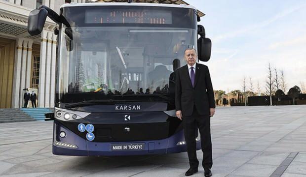 erdogan in test ettigi elektrikli surucusuz otobus bursa da tanitildi ekonomi haberleri
