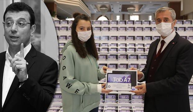 50 bin tablet dagitti imamoglu kadar