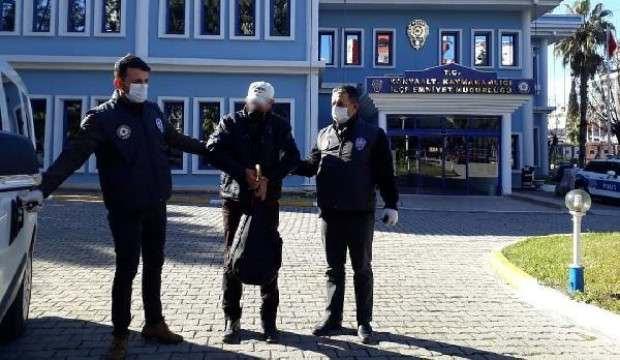 Heykelleri balyozla kıran şüpheli yakalandı