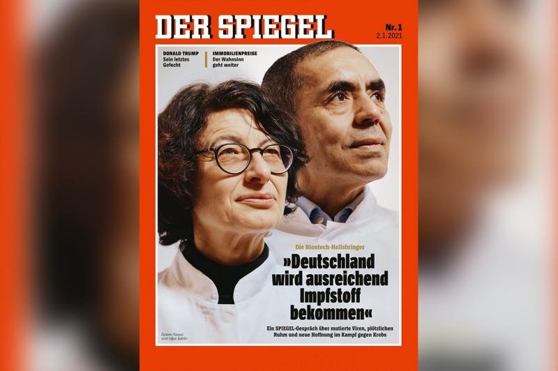 İkili Der Spiegel'e de kapak olmuştu