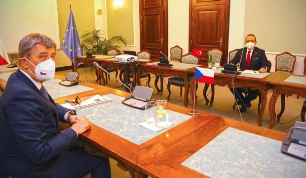 Çekya Başbakanı Babis, Türkiye'nin Prag Büyükelçisi Bağış'ı kabul etti