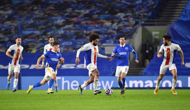 Crystal Palace, Brighton'ı 90+5'te attığı golle mağlup etti