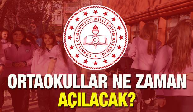Ortaokullar ne zaman okula başlayacak? MEB 2021 takvimi! 5,6,7. sınıflar liselerin ardından..