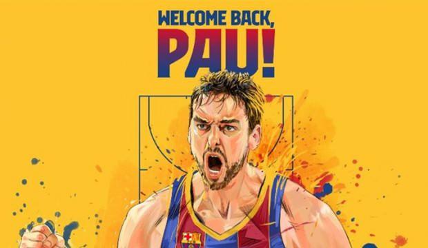 Pau Gasol, Barcelona'ya geri döndü