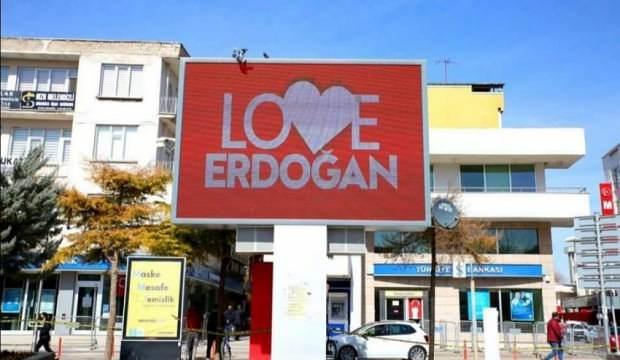 Aksaray'dan Cumhurbaşkanı Erdoğan'a destek