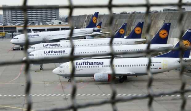 Alman devi Lufthansa'dan 2020'de rekor zarar