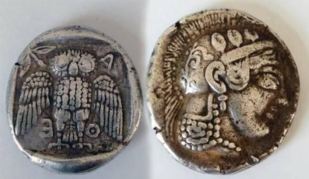 Dünyada sadece 42 tane olan ve piyasa değeri 1 milyon dolar olan Grek sikkesi Muğla'da bulundu
