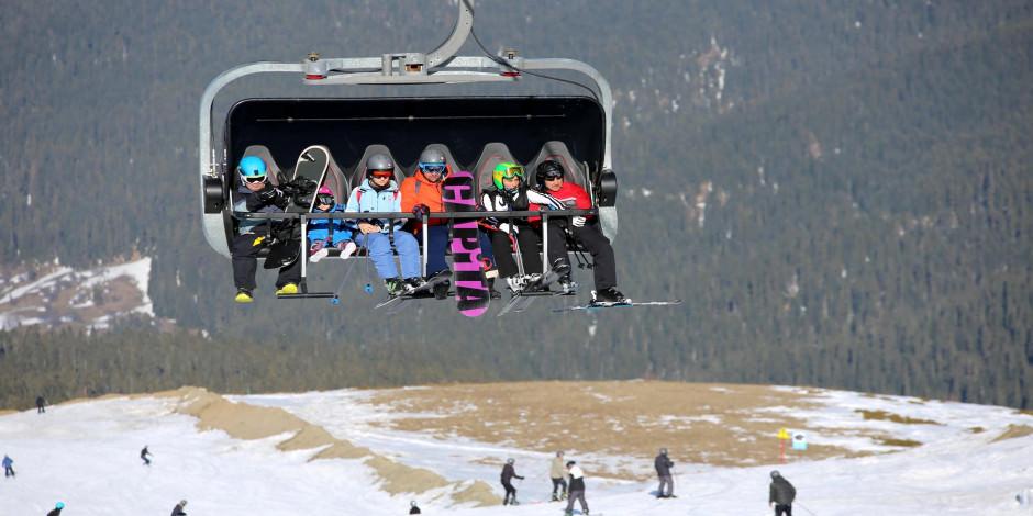 Ilgaz Dağı kayak severleri ağırlamaya devam edecek 