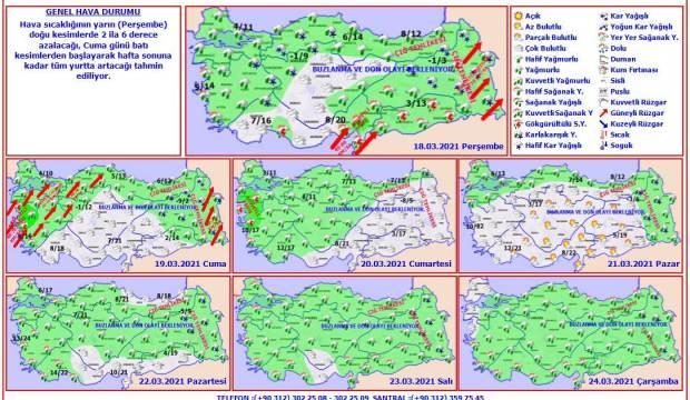 meteoroloji den haritali uyari tum turkiye de kar ve yagmur gunlerce surecek guncel haberleri