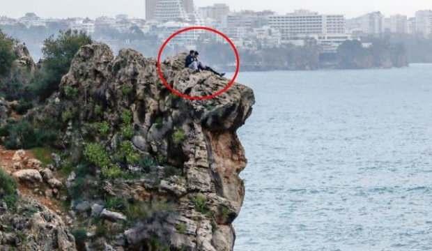 40 metrede yükseklikte çekirdek keyfi