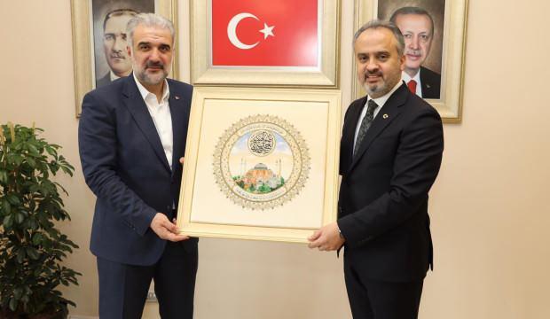 Alinur Aktaş'tan Osman Nuri Kabaktepe'ye önemli ziyaret
