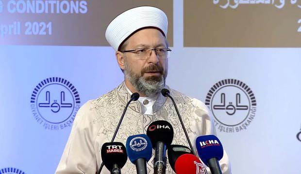 Diyanet İşleri Başkanı Erbaş'tan hac açıklaması
