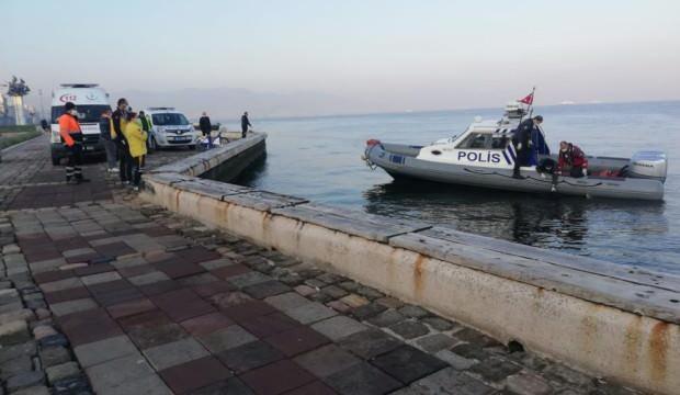 İzmir'de denizde bir erkeğe ait ceset bulundu