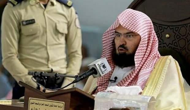 Kabe imami Sudeysi, Mescid'i Haram'da 'ırkçı aşırılık yanlısı' sloganlar atılmasını kınadı