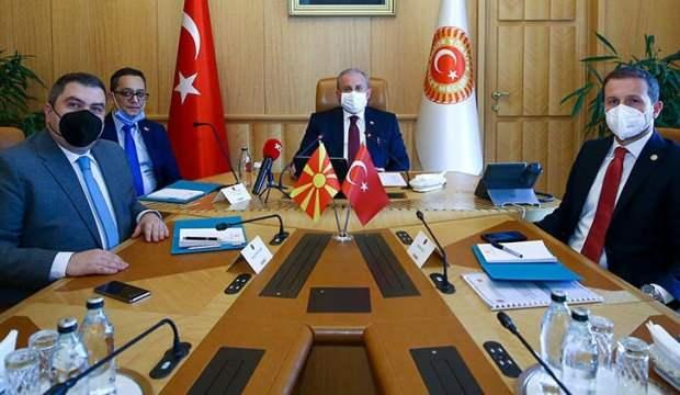TBMM Başkanı Mustafa Şentop, Bojan Marichijk'i kabul etti
