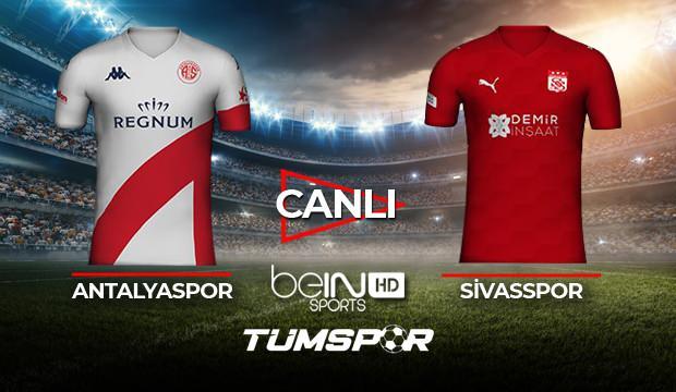 Antalyaspor Sivasspor maçı canlı izle! BeIN Sports Antalya Sivas maçı canlı skor takip!