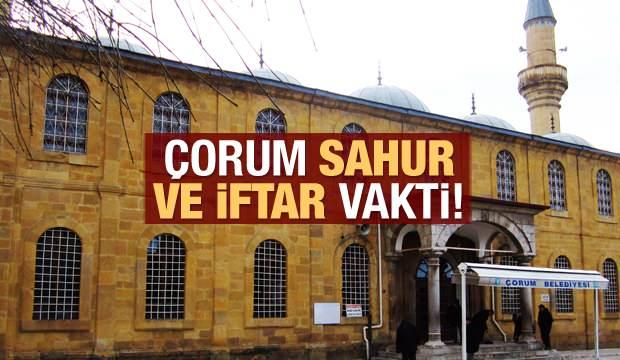 Çorum İmsakiye 2021: Diyanet Çorum sahur saatleri ve iftar vakti