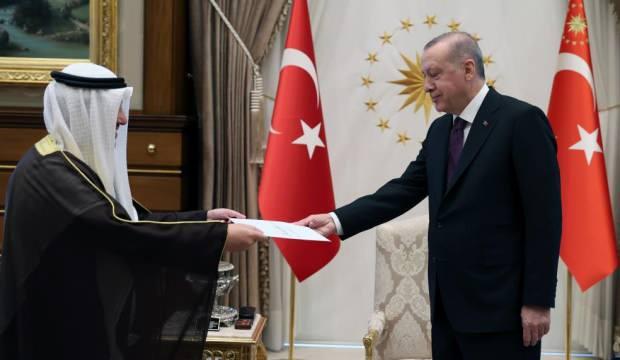 Cumhurbaşkanı Erdoğan, Kuveyt Dışişleri Bakanı El Sabah’ı kabul etti