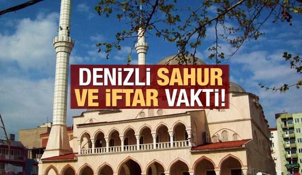 Denizli İmsakiye 2021: Diyanet Denizlisahur saatleri ve iftar vakti