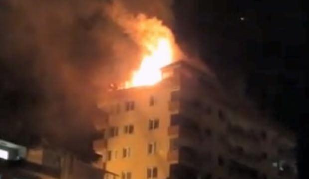 Giresun'da gece yarısı korkutan yangın