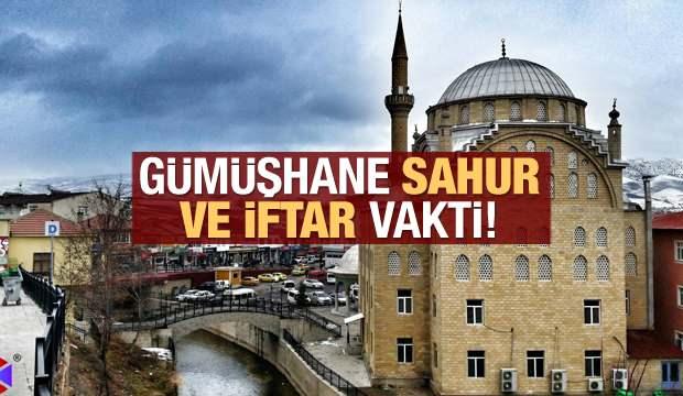 Gümüşhane İmsakiye 2021: Diyanet Gümüşhane sahur saatleri ve iftar vakti