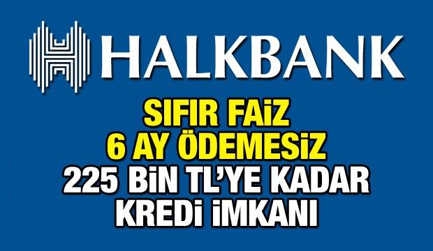 halkbank sifir faiz ile 6 ay odemesiz 225 bin tl ye kadar kredi veriyor iste basvuru detaylari ekonomi haberleri
