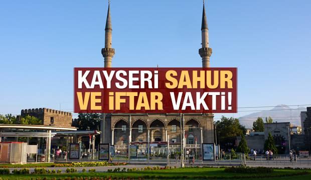 Kayseri İmsakiye 2021: Diyanet Kayseri sahur saatleri ve iftar vakti