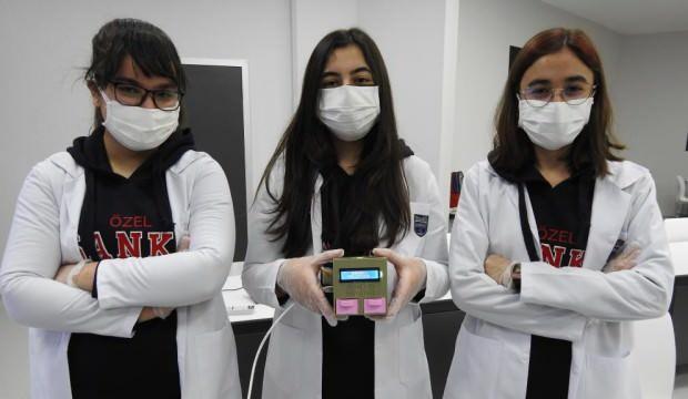 Lise öğrencileri geliştirdi: 5 dakikada yüzde 95 doğru sonuç veren test cihazı