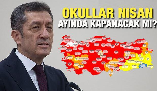 Okullar 81 ilde tekrar kapanacak mı? MEB vaka sayılarının artış gösterdiği illerde...