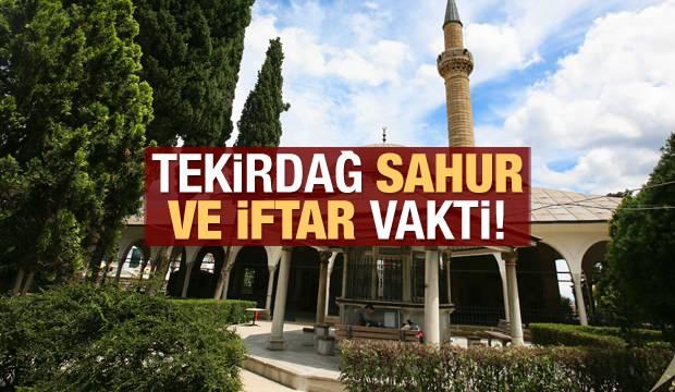 Tekirdağ İmsakiye 2021: Diyanet Tekirdağ sahur saatleri ve iftar vakti