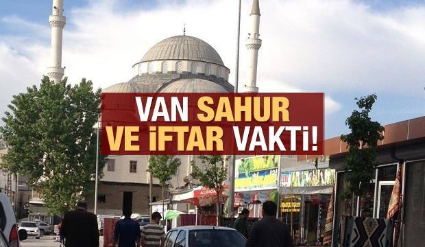 Van İmsakiye 2021: Diyanet Van sahur saatleri ve iftar vakti