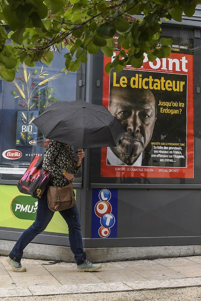 Le Point adlı Fransız derginin 2018 yılında yayımladığı skandal kapağı (AFP/Getty Images, 30 Mayıs 2018) 