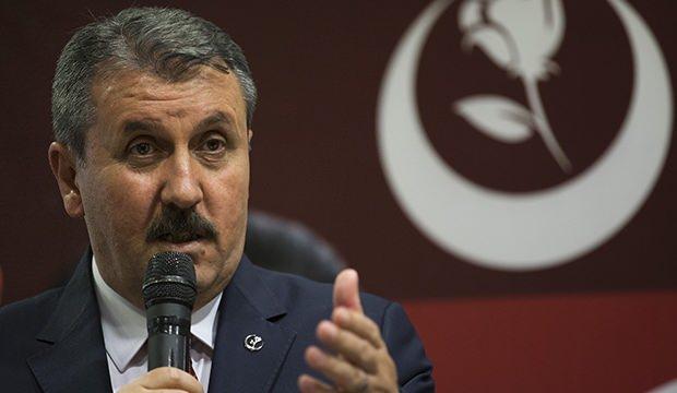 BBP Genel Başkanı Destici: Terörün partisine dünyanın hiçbir yerinde hukuk müsaade etmez