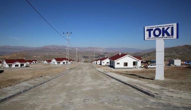 Köy tipi konutlar iki ay içinde teslim edilecek