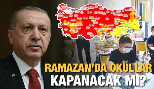 MEB okullar kapanacak mı? Kabine toplanıyor! Ramazan ayında 30 günlük kapanma için…