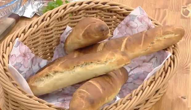 Evde baget ekmek nasıl yapılır? Baget ekmek tarifi...