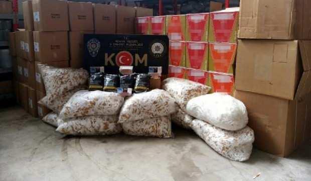 Adana’da kaçak tütün operasyonu: 4 gözaltı