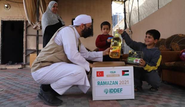 İDDEF, Gazze ve Yemen'de 1000 aileyi sevindirdi