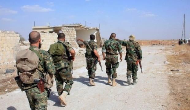 Kamışlı'da PKK ve rejim askerleri birbirine girdi