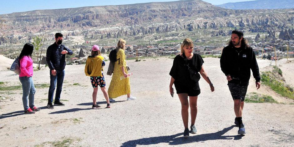 Kapadokya turistlere kaldı