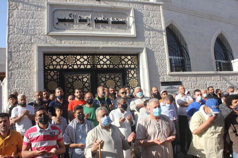 Ürdün'de, Filistinlilere destek gösterisi düzenlendi