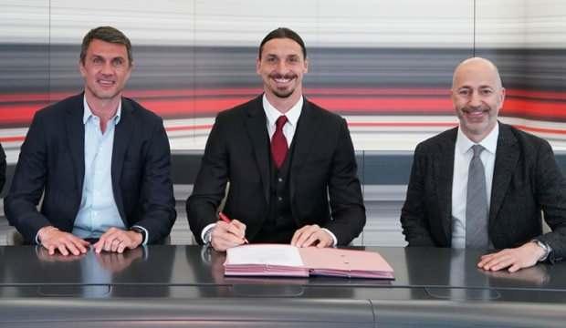 39'luk İbrahimovic'ten 1 yıllık imza!