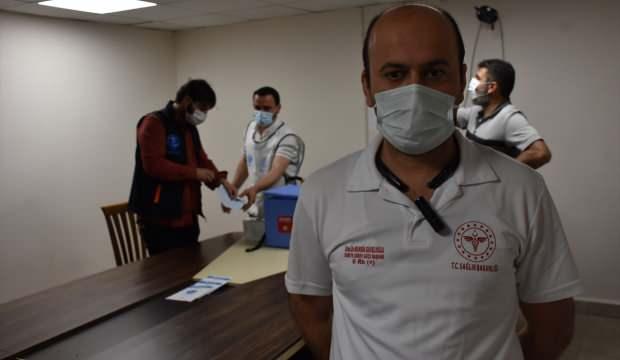 Zeytin Dalı ve Fırat Kalkanı Harekatı bölgelerinde Kovid-19 aşılamaları başladı