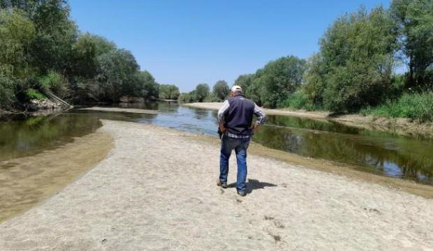 İlk kez böyle görüntülendi, Büyük Menderes Nehri kurudu