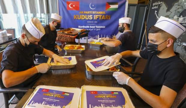 AK Parti İstanbul’dan Kudüs’e kardeşlik eli