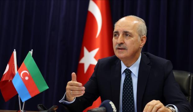 AK Parti Genel Başkanvekili Kurtulmuş, Yeni Azerbaycan Partisi ile konferansta konuştu