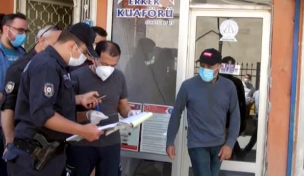 Çatısında çıplak güneşlenen kişi gözaltına alındı