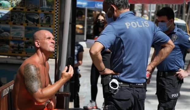 Kadın polise ahlaksız teklifte bulunan turist hakkında karar!