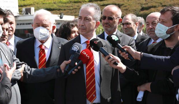 Metin Öztürk adaylık dosyasını teslim etti